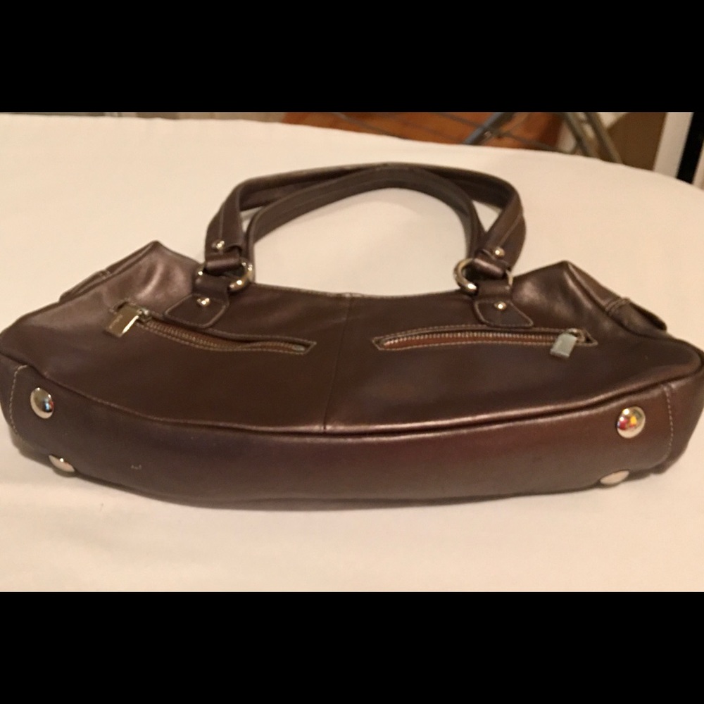 Perlina Taupe Purse